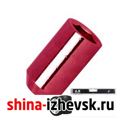 Гайка 12х1,25 Набор 32 блистер 20+1шт спец конус/открытая 17/19мм Red JN-302 LS в Ижевске